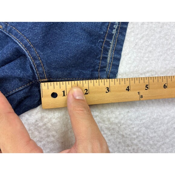 Uniqlo Denim Jean Shorts Womens 28 Lot 2 Blue White Casual Summer Stretch Cutoff - Picture 5 of 11
